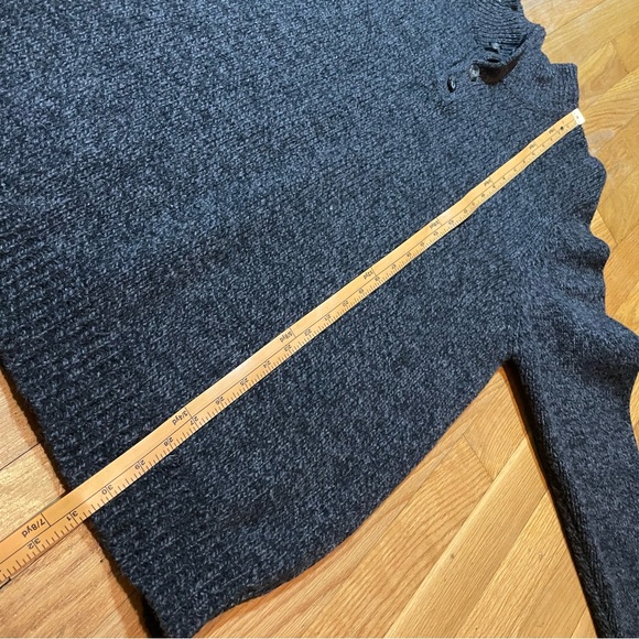 Men’s (L) LL Bean Wool sweater - Picture 3 of 7